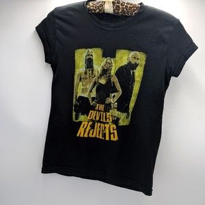 The Devil's Rejects Rob Zombie Sid Haig black tee